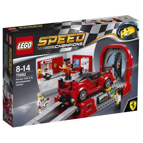 LEGO® 75882 Speed Champions™ : Le centre de développement de la Ferrari FXX K - Lego-75882