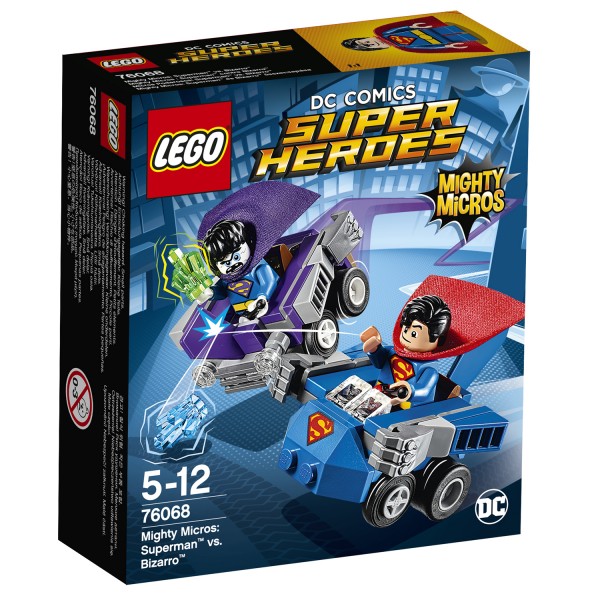 LEGO® 76068 DC Comics Super Heroes™ : Mighty Micros : Superman™ contre Bizarro™ - Lego-76068
