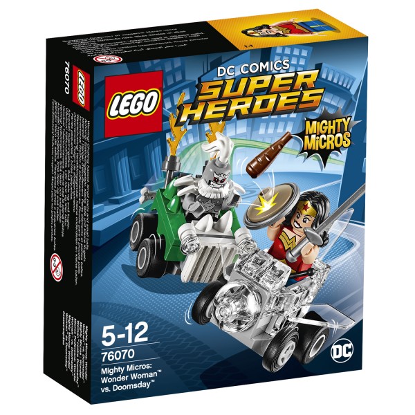 LEGO® 76070 DC Comics Super Heroes™ : Mighty Micros : Wonder Woman™ contre Doomsday™ - Lego-76070