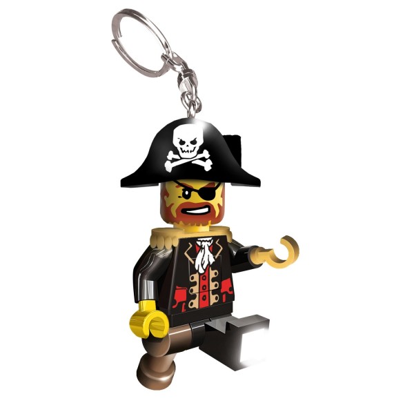 Porte-clés Figurine Lego : Capitaine Barbe-rouge - Lego-LG0KE23