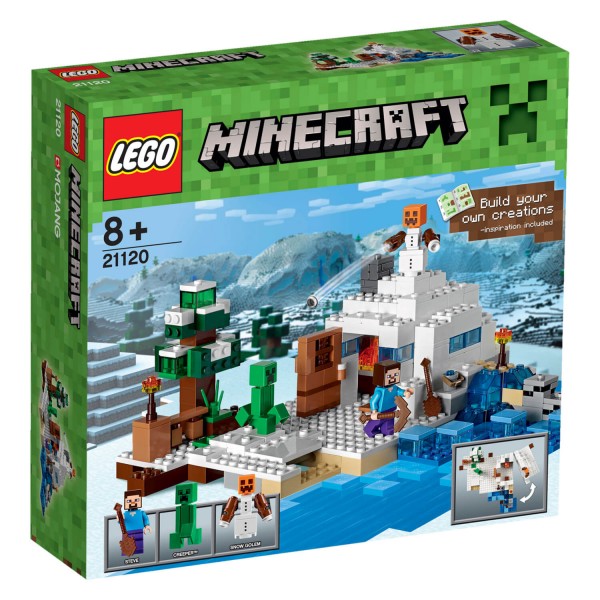 Lego 21120 Minecraft : La cachette dans la neige - Lego-21120