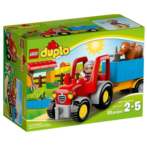 Lego 10524 Duplo : Le tracteur de la ferme - Lego-10524