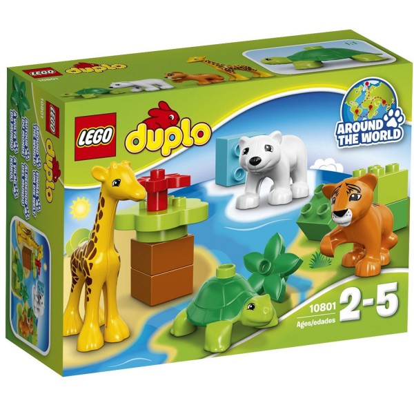 Lego 10801 Duplo : Les bébés animaux du monde - Lego-10801