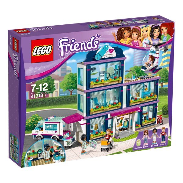 LEGO® 41318 Friends™ : L'hôpital d'Heartlake City - Lego-41318