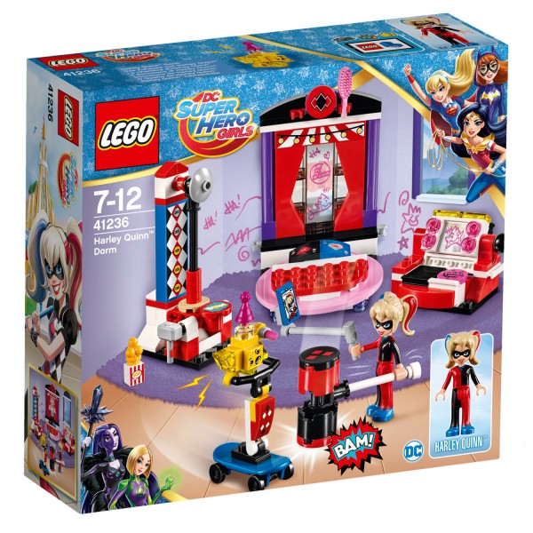 LEGO® 41236 DC Super Hero Girls™ : La chambre d'Harley Quinn - Lego-41236