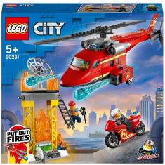 LEGO® 60281 : L'hélicoptère de secours des pompiers