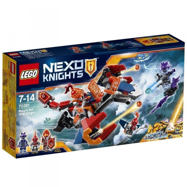LEGO® 70361 Nexo Knights™ : Le dragon-robot de Macy - Lego-70361