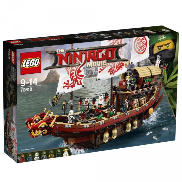 LEGO® 70618 The Ninjago Movie™ : Le QG des ninjas - Lego-70618