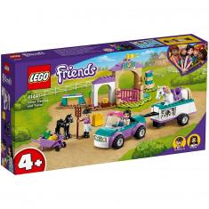 Lego Friends : Le dressage de chevaux et la remorque