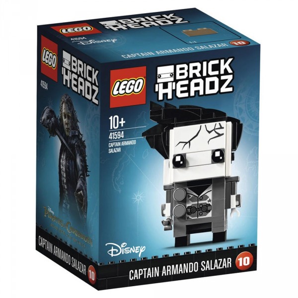 LEGO® 41594 BrickHeadz : LEGO® Pirate des Caraïbes™ : Capitaine Armando Salazar - Lego-41594
