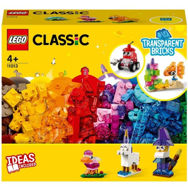 LEGO® 11013 Classic : Briques Transparentes créatives - Lego-11013