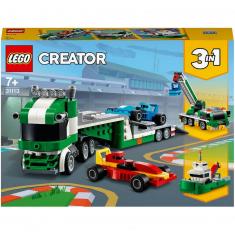 LEGO® 31113 Creator 3-en-1 : Le transporteur de voitures de course