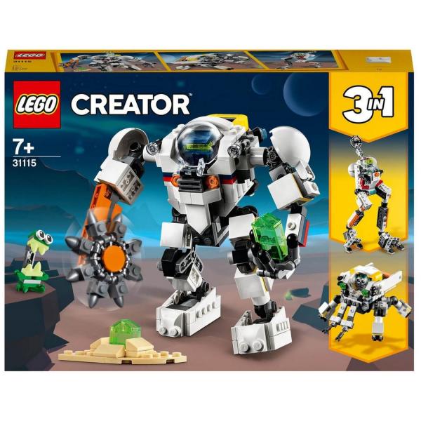 LEGO® 31115 Creator 3-en-1 : Le robot d’extraction spatiale - Lego-31115