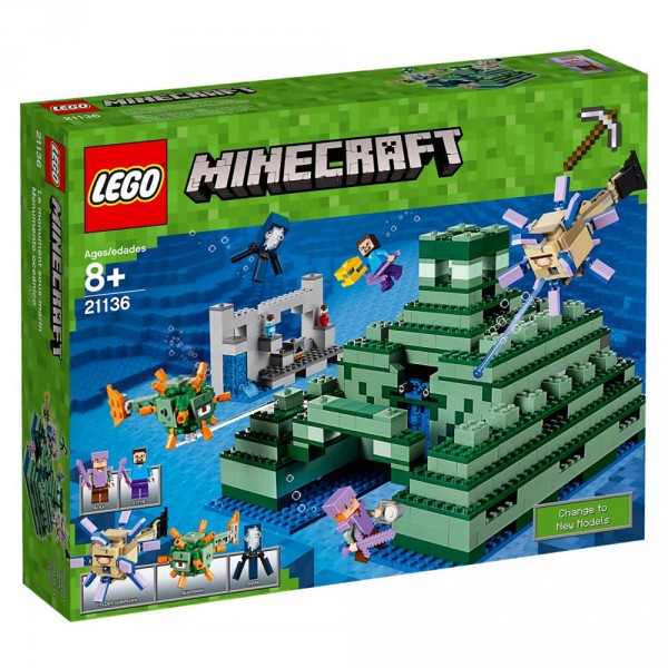 LEGO® 21136 Minecraft™ : Le monument sous-marin - Lego-21136