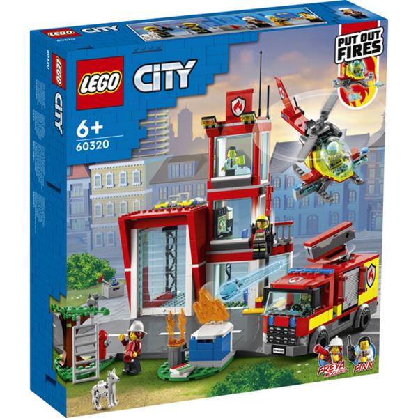 LEGO® City 60320 : Caserne des Pompiers  - Lego-60320