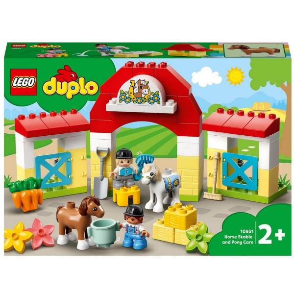 LEGO® 10951 DUPLO® : L’écurie et les poneys - Lego-10951