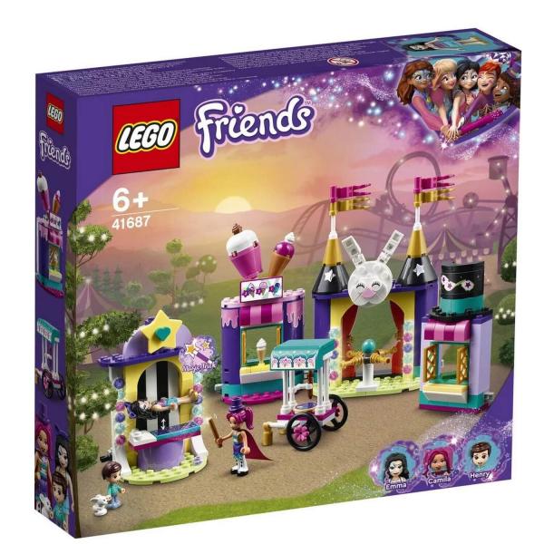 Lego Friends : Les stands de la fête foraine magique - Lego-41687