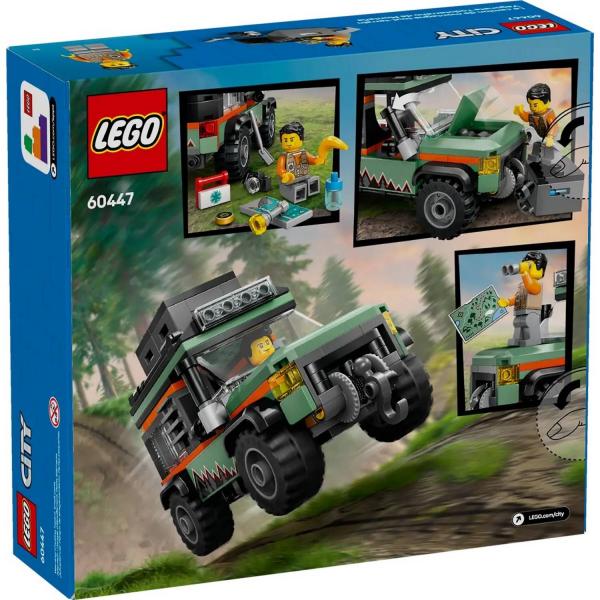LEGO® City - 60447 : Le camion 4x4 tout-terrain - LEG60447