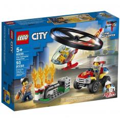 LEGO® 60248 City : L'intervention de l'hélicoptère des pompiers