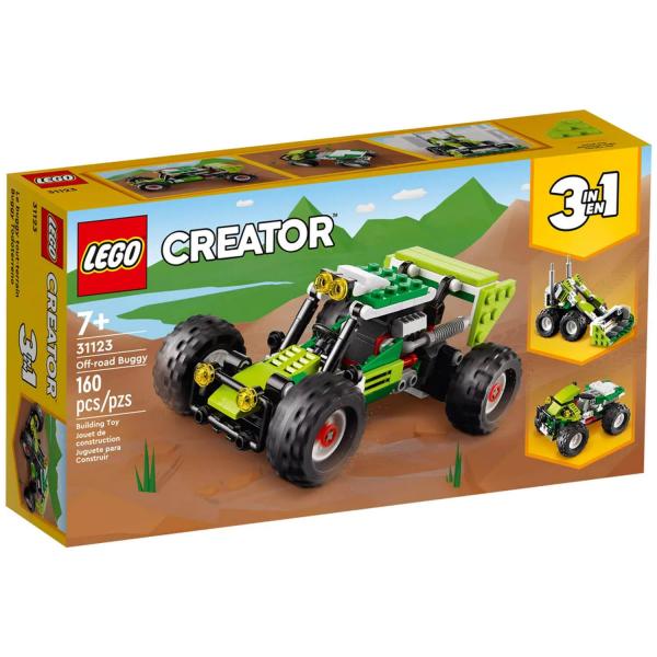 Lego 31123 : Lego Greator 3 en 1 : Buggy Tout Terrain - Lego-31123