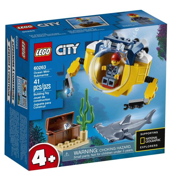 Lego City : Le mini sous-marin - Lego-60263