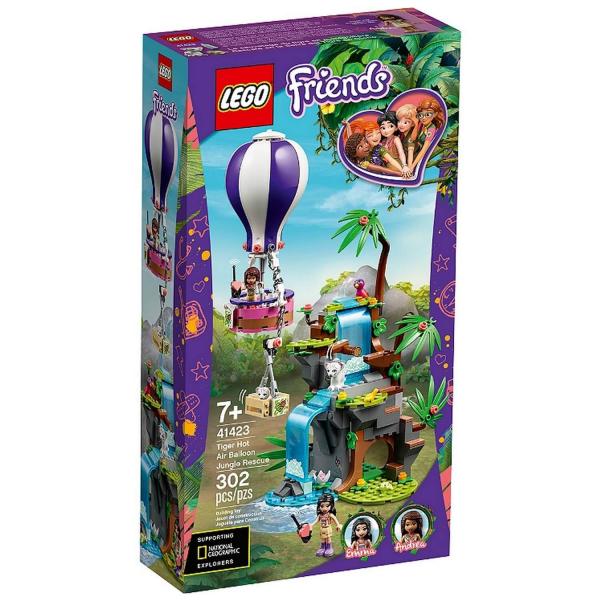 Lego friends : Le sauvetage des tigres en montgolfière - Lego-41423