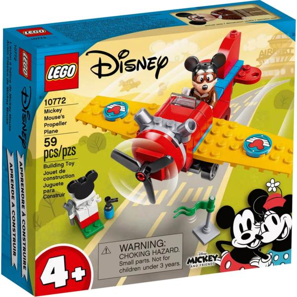 LEGO® Disney Mickey et ses amis 10772 : L’avion à hélice de Mickey Mouse - Lego-10772