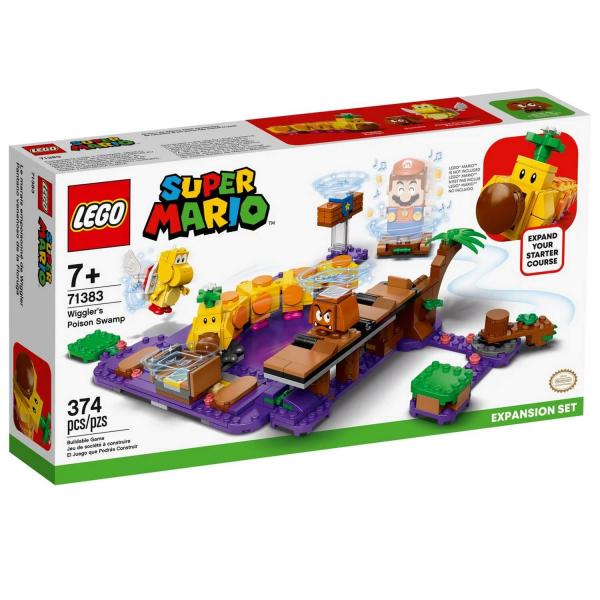 LEGO® Super Mario 71383 : Ensemble d'extension : Le marais empoisonné de Wiggler - Lego-71383