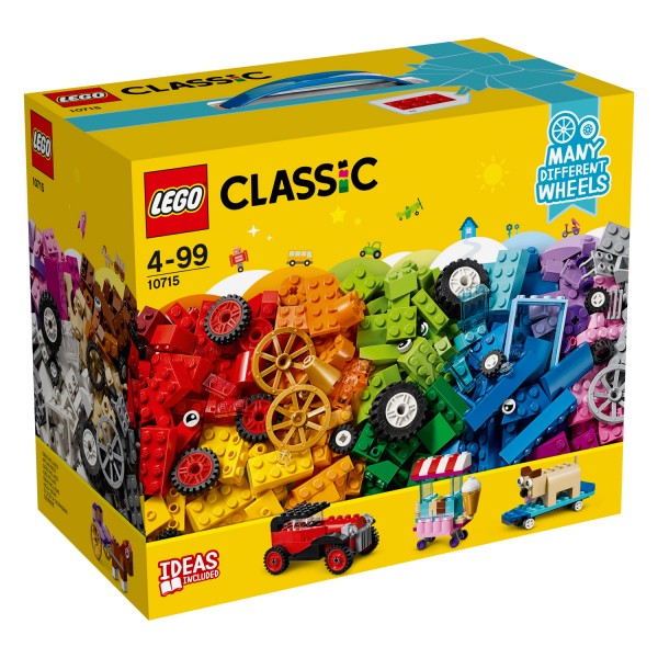 LEGO® 10715 Classic™ : La boîte de briques et de roues - Lego-10715