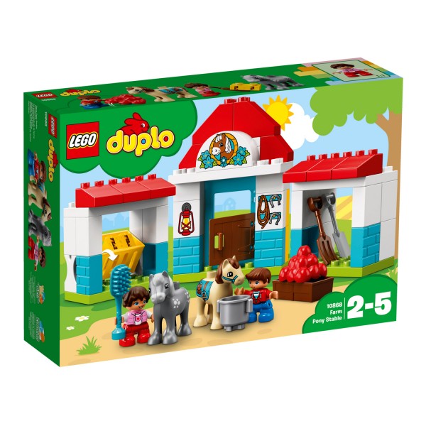 LEGO® 10868 Duplo® Ville™ : Le poney-club de la ferme - Lego-10868