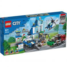 LEGO® City 60375 La Caserne et le Camion des Pompiers, Jouet Véhicule  d'Urgence, Jeu Éducatif, 4 Ans