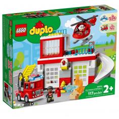 LEGO® DUPLO® 10970 : La caserne et l’hélicoptère des pompiers