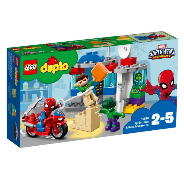 LEGO® 10876 DUPLO® : Marvel Super Heroes Adventures : Les aventures de Spider-Man et Hulk - Lego-10876