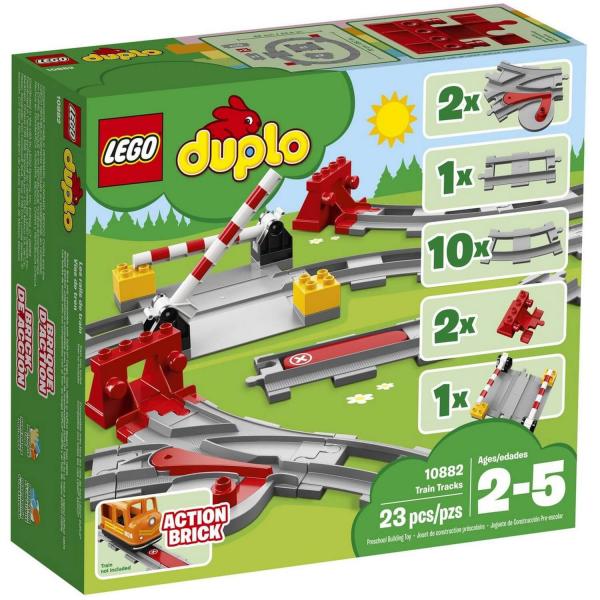 LEGO® 10882 DUPLO® : Les rails du train - Lego-10882