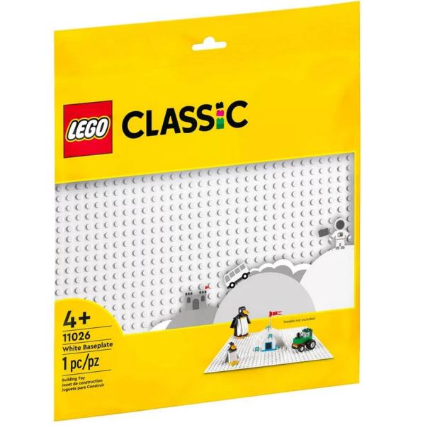 LEGO® 11026 : Classic: La plaque de construction blanche - Lego-11026
