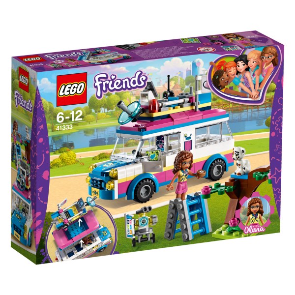 LEGO® 41333 Friends™ : Le véhicule de mission d'Olivia - Lego-41333