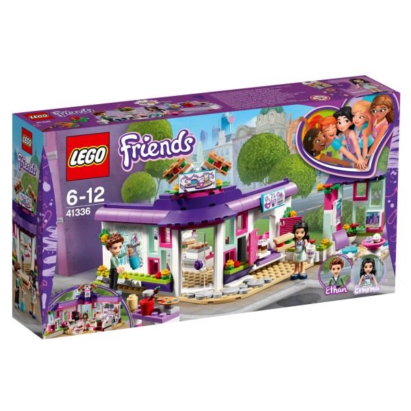 LEGO® 41336 Friends™ : Le café des arts d'Emma - Lego-41336