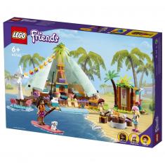 LEGO® Friends : 41700 : Le camping de luxe à la plage
