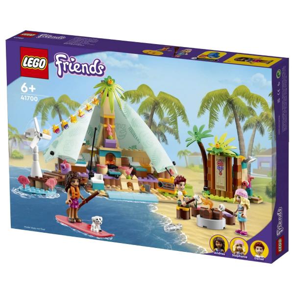 LEGO® Friends : 41700 : Le camping de luxe à la plage - Lego-41700