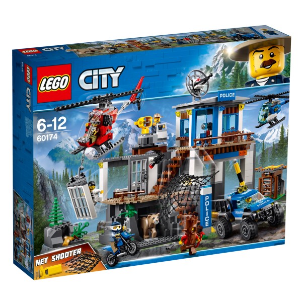 LEGO® 60174 City : Le poste de police de montagne - Lego-60174