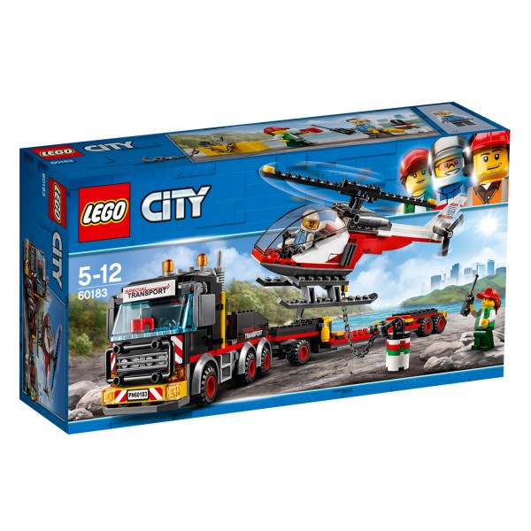 LEGO® 60183 City™ : Le transporteur d'hélicoptère - Lego-60183