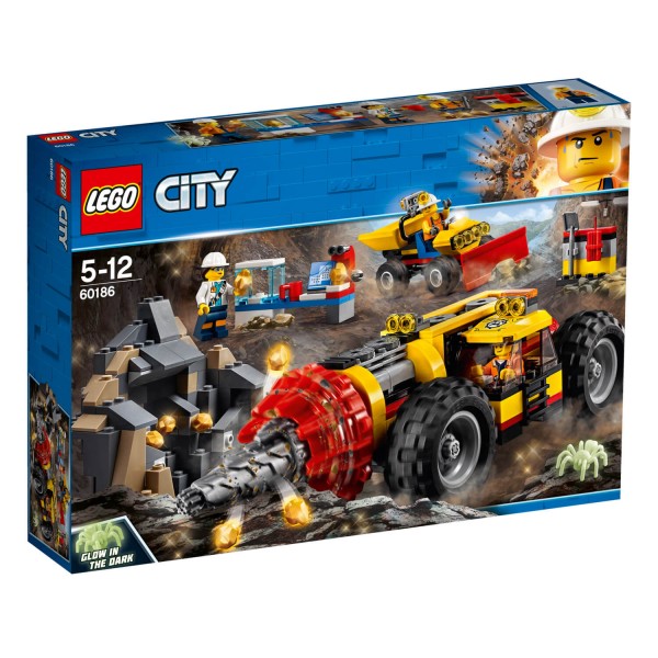 LEGO® 60186 City™ : La foreuse du minerai - Lego-60186