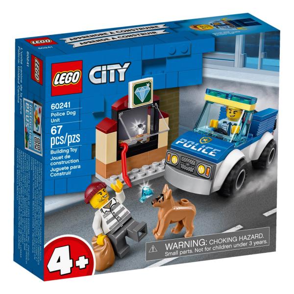 LEGO® 60241 City : L'unité cynophile de la police - Lego-60241