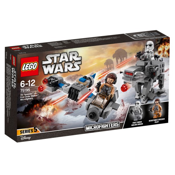 LEGO® 75195 Star Wars™: Microfighter Ski Speeder™ vs. Quadripode du Premier Ordre™ - Lego-75195
