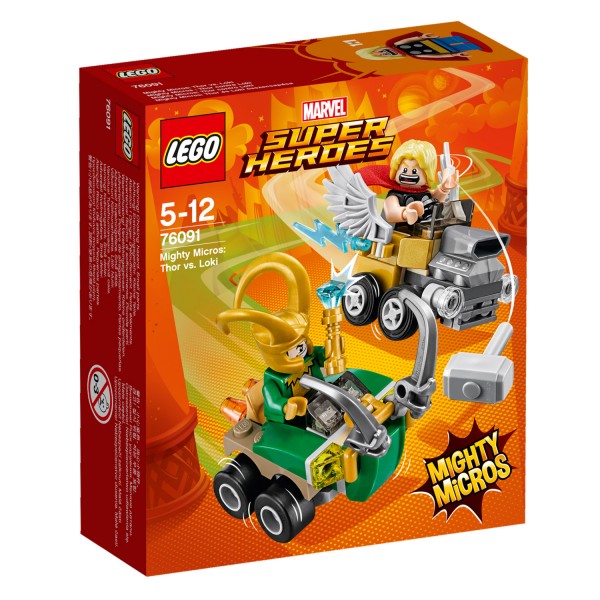 LEGO® 76091 Marvel Super Heroes™: Mighty Micros : Thor contre Loki - Lego-76091