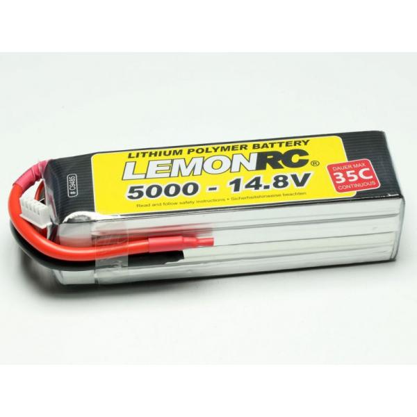 Accu LiPo LemonRC 5000 - 14,8v (35C) - C9485
