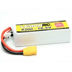 Accu Lipo LemonRC 5S 4300mAh 18.5V (35C) XT90