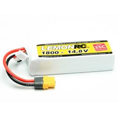 Accu Lipo LemonRC 4S 1800mAh 14.8V (35C) XT60