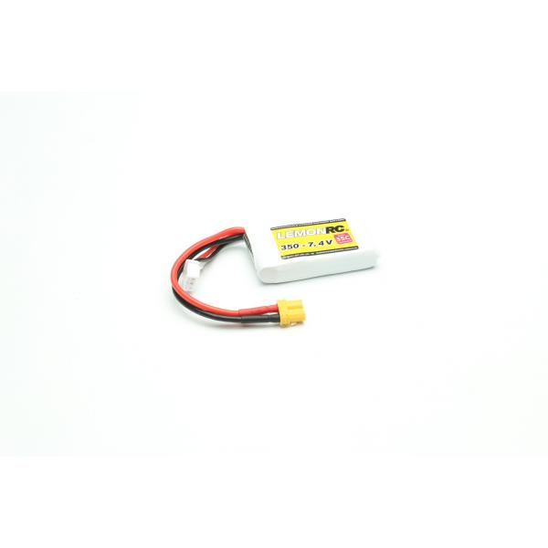 Accu Lipo LemonRC 2S 350mAh 7.4V (35C) XT30 - 15700