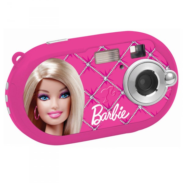 Appareil photo numérique tendance Barbie : 1.3 millions de pixels - Lexibook-DJ028BB